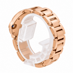Cartier Ballon Bleu De 28MM W69002Z2 18Kt Everose Gold Watch